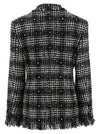 Giuseppe Di Morabito Tweed And Rhinestone Blazer
