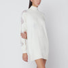 Giuseppe di Morabito White turtleneck dress in wool