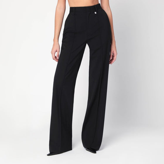 Giuseppe di Morabito Wide black wool trousers
