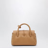 Zanellato Dotta Baby amaretto grained leather bag