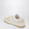 Ferragamo Low white leather trainer