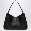 Ferragamo Large black leather tote bag