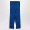 Ferragamo Electric blue cargo trousers