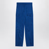 Ferragamo Electric blue cargo trousers