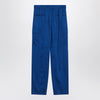 Ferragamo Electric blue cargo trousers
