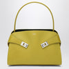 Ferragamo Hug Soft M bag in Lime/Moss