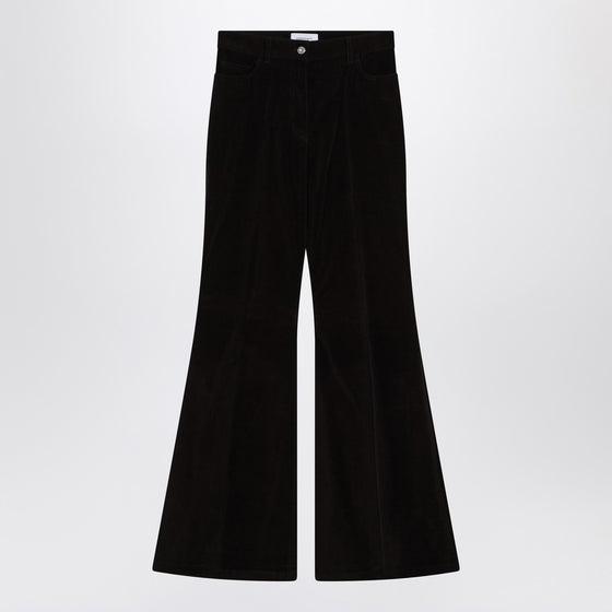 Ferragamo Espresso flared pants