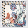Ferragamo Ivory/blue silk scarf with Giada print