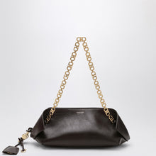  Ferragamo Shoulder bag S in dark brown leather