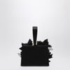 Ferragamo Mini clutch with black flowers