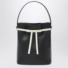  Ferragamo Bucket bag black/mascarpone with bow