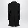 Ferragamo Black double-breasted wool-blend suit