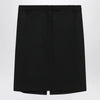 Ferragamo Black wool and mohair skirt
