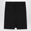 Ferragamo Black wool and mohair skirt