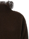 Giuseppe Di Morabito Ribbed Lace Sweater