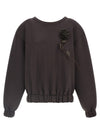 Giuseppe Di Morabito Removable Flower Application Sweatshirt