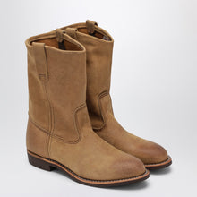  Red Wing Pecos Boots in Beige Suede