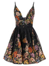 Zimmermann Pavilion V Neck Mini Dress