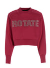 Rotate Birger Christensen Firm Rhinestone Sweatshirt