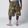 DAGGER Big Bags cargo Bermuda shorts with camouflage pattern