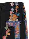 Versace Coral Theatre Print Bermuda Shorts
