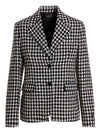 Versace Tweed Wool Blazer Jacket
