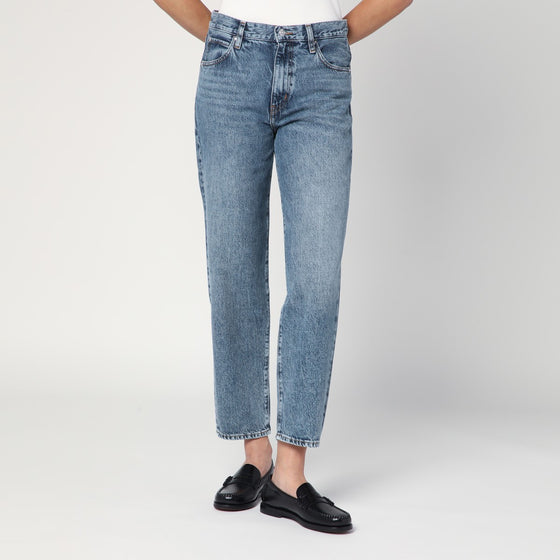 Frame Light blue washed-effect jeans