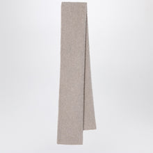 The Row Beige Luthgard scarf in cashmere and silk blend