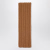 The Row Amios scarf in brown wool