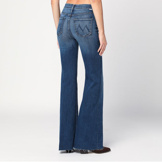 Mother The Doozy Fray flared jeans