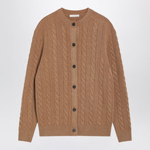 The Row Loneke cardigan in light brown wool