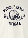 Second/Layer Flick, Spark, Inhale Ringer T-shirt