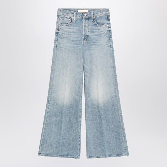 Mother The Tomcat Roller Skimp jeans in washed light blue