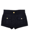Versace Kids Gabardine Shorts