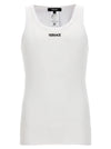 Versace Logo Embroidery Tank Top