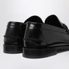Versace Black leather Medusa 95 loafers