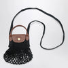 Longchamp Black Le Pliage Filet XS bag