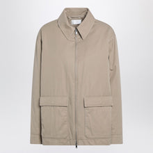  The Row Sand-colored Aurelius jacket in cotton and cashmere