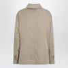 The Row Sand-colored Aurelius jacket in cotton and cashmere