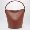 Longchamp S Épure brown Bucket Bag