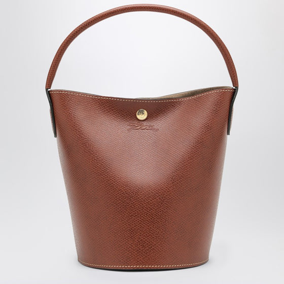 Longchamp S Épure brown Bucket Bag