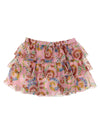 Versace Kids Geo Poly Barocco Flower Skirt