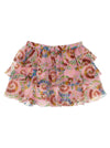 Versace Kids Geo Poly Barocco Flower Skirt