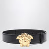 Versace Black belt with Medusa Head buckle