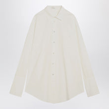  The Row White Ment cotton shirt