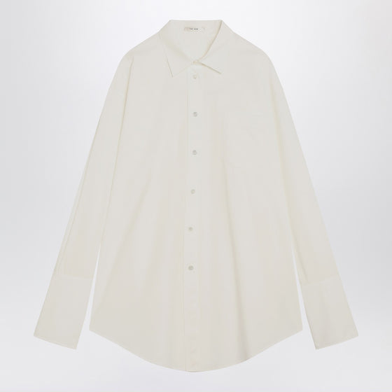 The Row White Ment cotton shirt