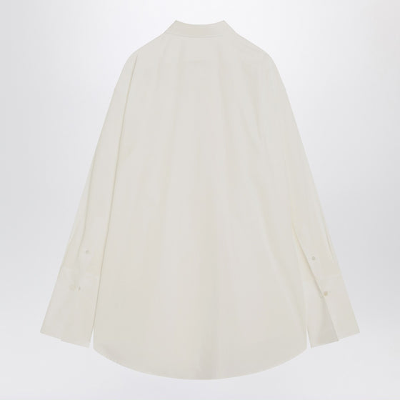 The Row White Ment cotton shirt