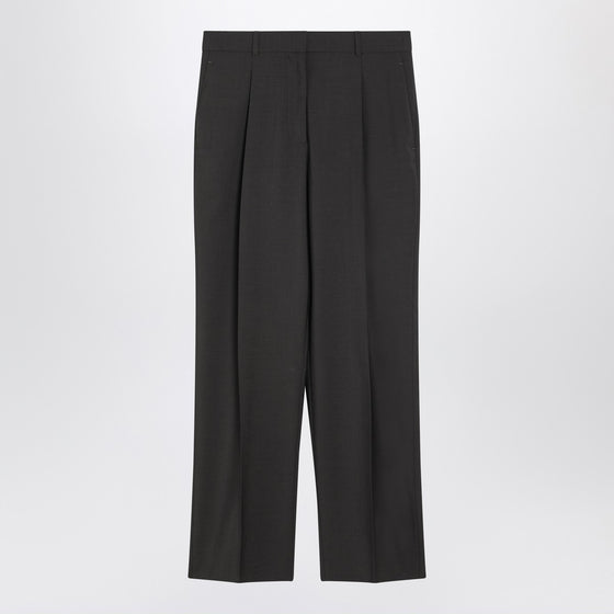 The Row Brown Mikkela wool trousers