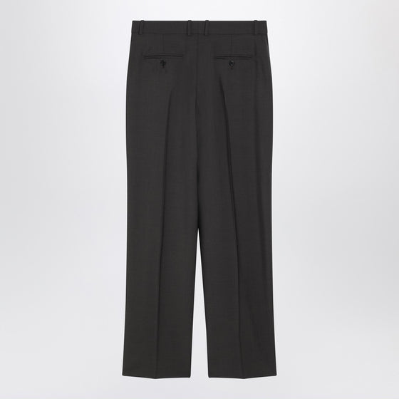 The Row Brown Mikkela wool trousers