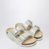 Birkenstock Slide Arizona Cosmic Sparkle White